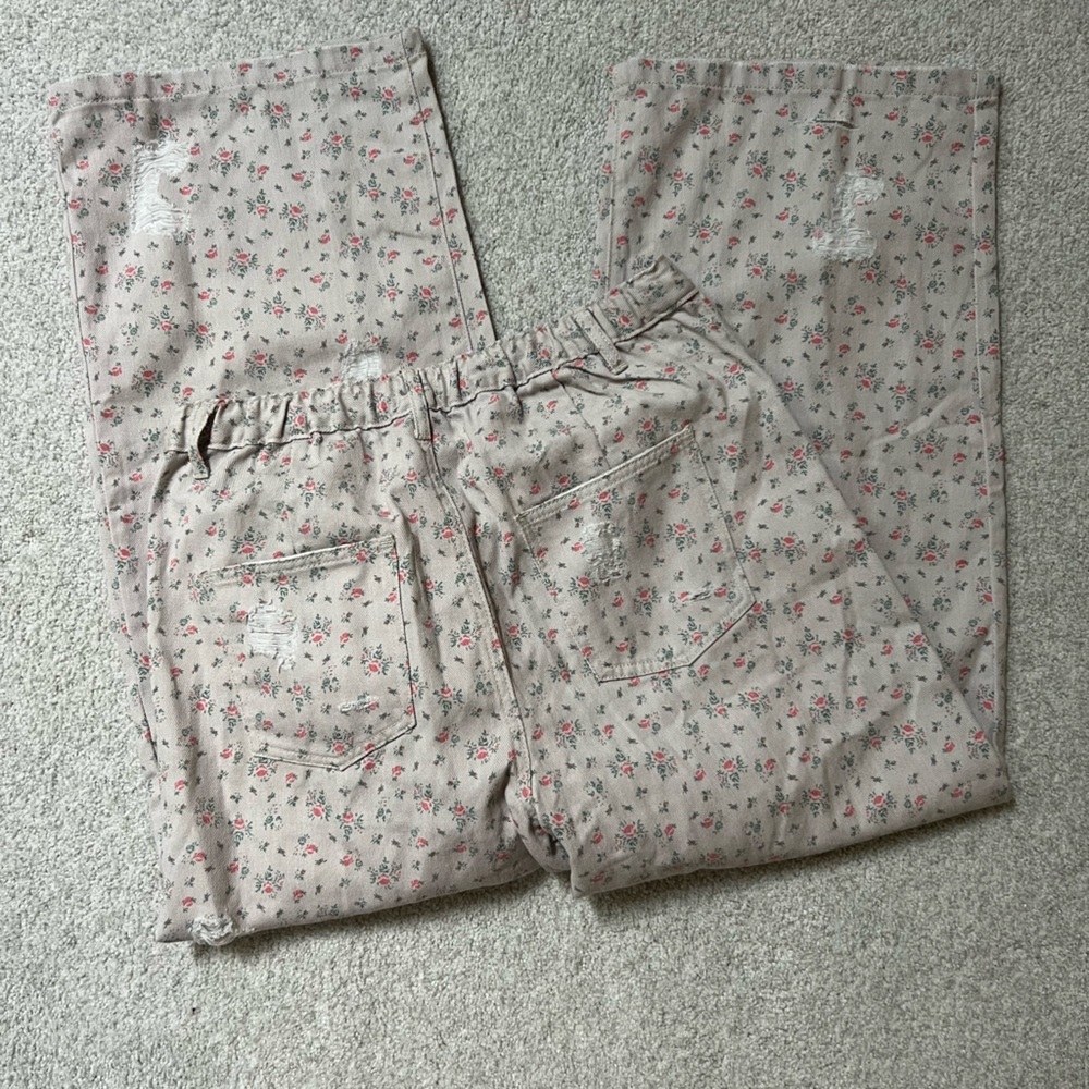 POL Floral Print Pants- size L - Picture 4 of 8
